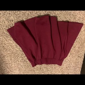 Persaya maroon skirt